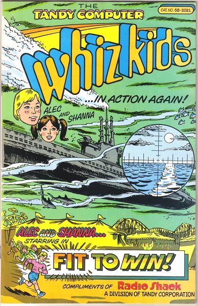 Tandy Computer Whiz Kids Comic #2021, 1988 VERY FINE+  