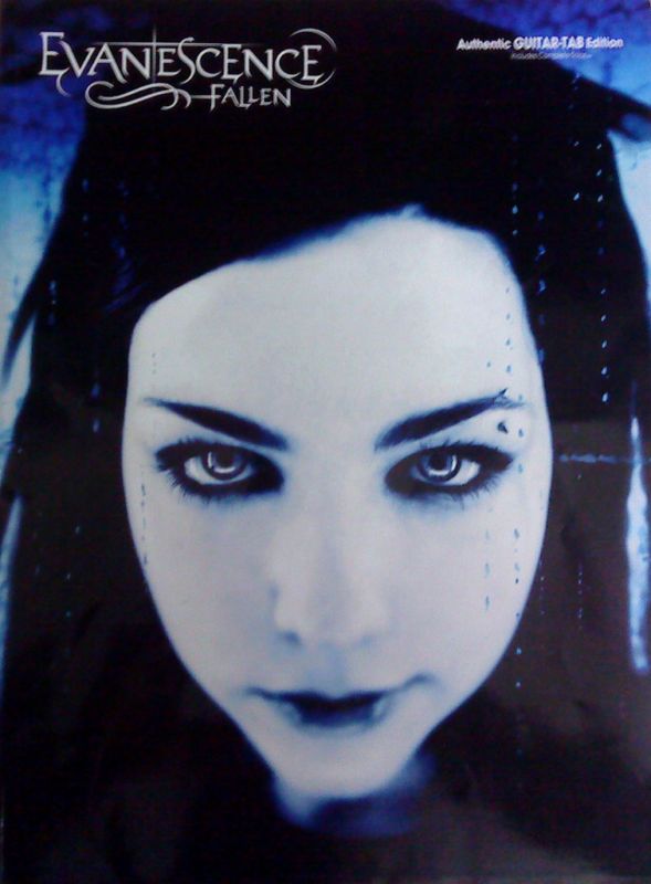 EVANESCENCE FALLEN GUITAR TAB SONGBOOK TABLATURE  