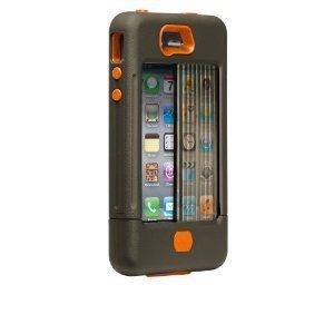 Case Mate iPhone 4S 4 Tank Case Cover Orange Green VERY FAST SAME DAY 