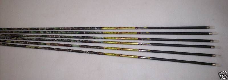 Carbon Express Mayhem Hunter 350 Carbon Arrow Shafts(6)  