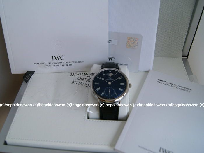 IWC Portofino Moonphase Stunning Watch Ref 5448 01 BRAND NEW  