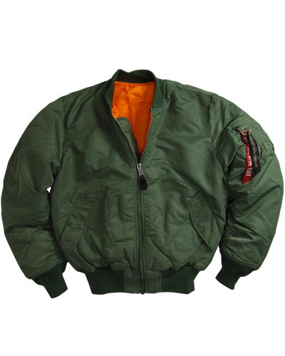 ALPHA MA 1 FLIGHT JACKET XS M L XL 2X 3X 4X 5X SAGE US MENS GREEN 