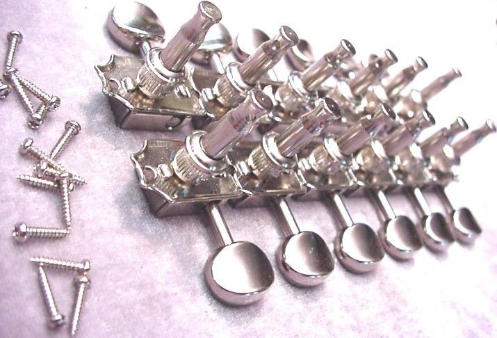 OLD STYLE 12 STRING NICKEL GUITAR MACHINES  