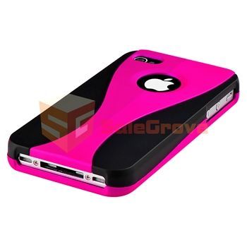 CHARGER+CASE+PRIVACY FILM+CABLE for iPhone 4 4S 4G 4GS  