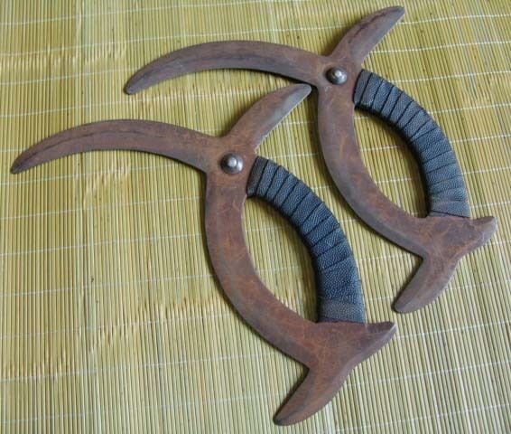  Excellent Weapon Collection Chinese Crescent Hook Strange 19011  
