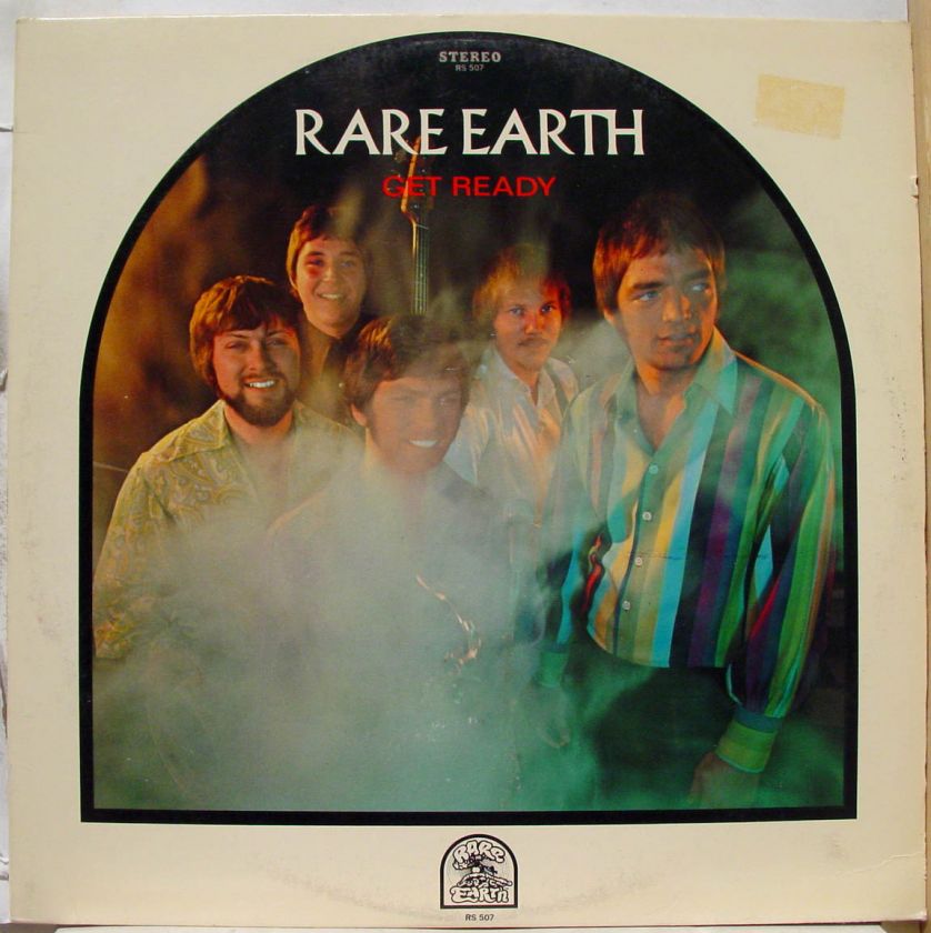 THE RARE EARTH get ready LP VG+ RS 507 Vinyl 1969 Record  