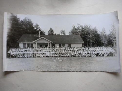 Large photo Maine State YMCA Camp Aug 1,1954,Winthrop  