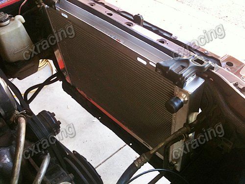 MUSTANG 79 93 MT 3 ROWS/CORE FULL ALUMINUM RACING/COOLING RADIATOR 