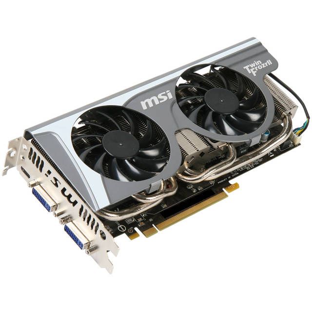 MSI nVidia GeForce GTX560 Ti Twin Frozr II 1GB DDR5  