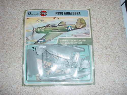 72 Bell P 39Q Airacobra Airfix Blister Vintage USAAF  