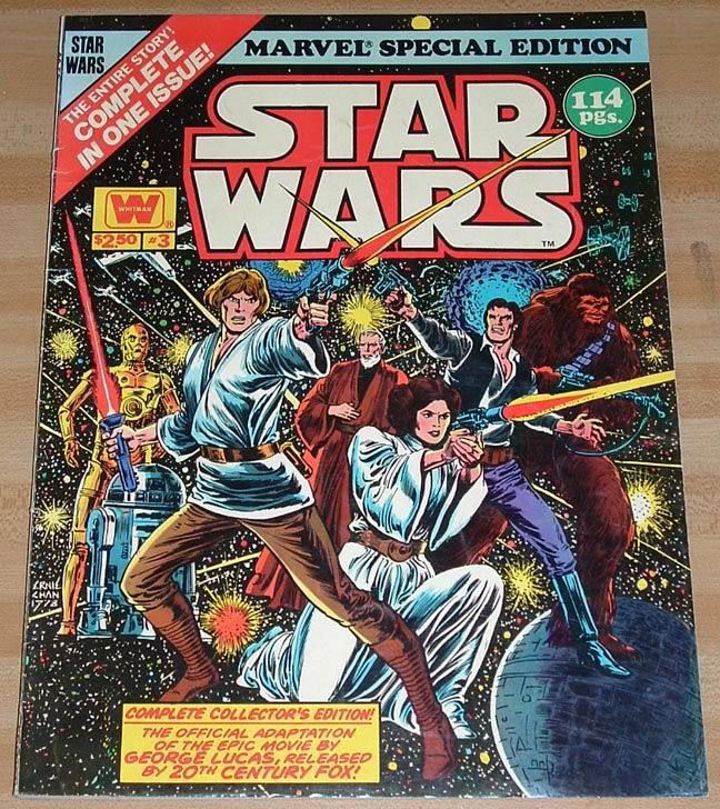 MARVEL TREASURY EDITION STAR WARS 3 WHITMAN VARIANT NR  