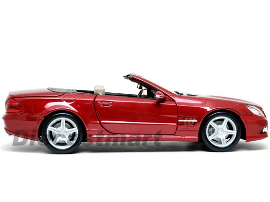 MAISTO 118 2011 MERCEDES BENZ SL550 CONVERTIBLE RED  