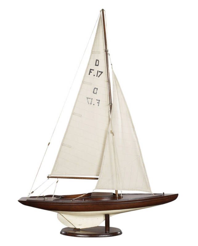 Dragon Olympic Racing yacht Wooden Model Sailboat New  