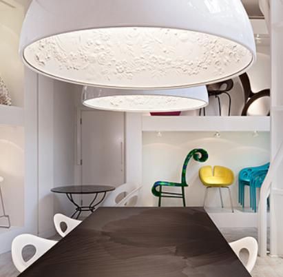 Flos Skygarden 1 Suspension Lamp White lighting 60cm  