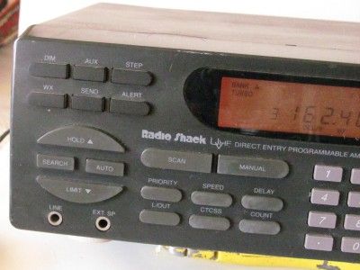 Radio Shack Pro 2036 200 channel police scanner 29 956 MHz w/extras 