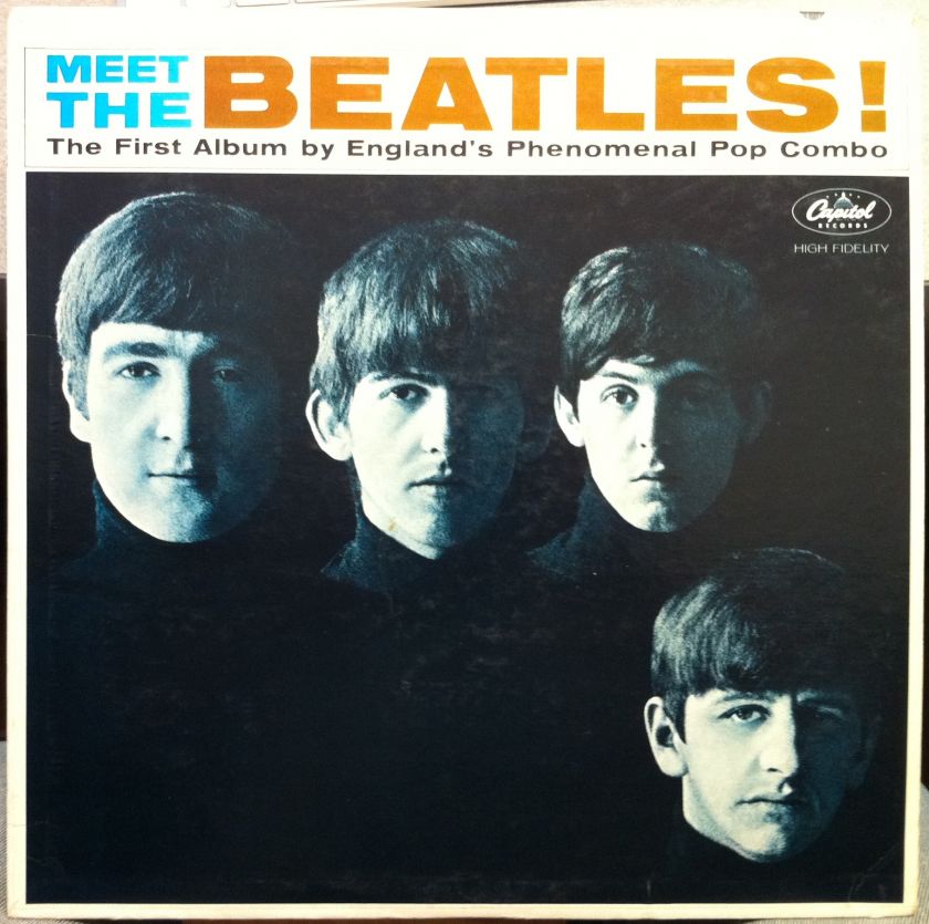 VG THE BEATLES meet the LP T 2047 Rare 1 BMI CREDIT 1964 Mono Orig 