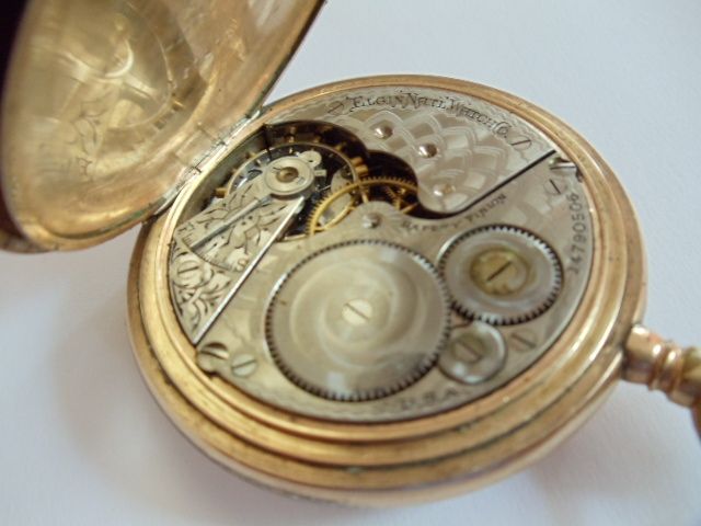 ELGIN CIRCA 1909 POCKET WATCH 20 YRS WARRANTED  