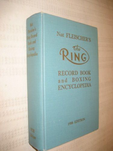 Nat Fleischers RING RECORD BOOK for 1958  