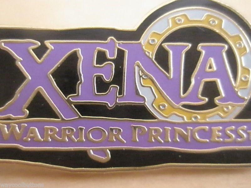 XENA WARRIOR PRINCESS LICENSED LOGO METAL LAPEL PIN  