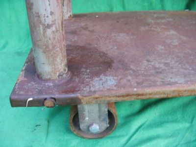 25   41 1TON STEEL MACHINIST UTILITY SERVICE WORK LIFT TABLE HAND 