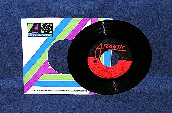   FLACK First Time Ever I Saw Your Face 45 RPM ATLANTIC 2864 NM+  