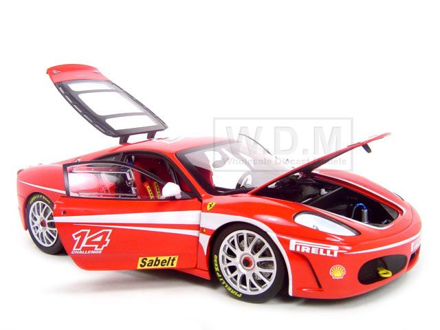 ELITE FERRARI F430 CHALLENGE ELITE #14 118 HOT WHEELS  