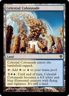 1x Celestial Colonnade MTG Magic Worldwake NM Mint, Eng  