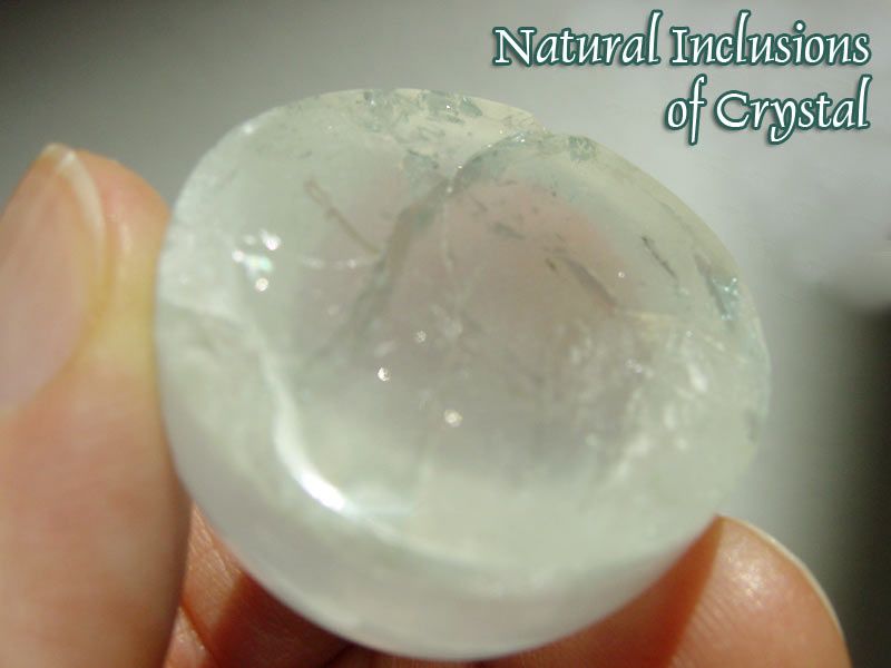 Gemmy AQUAMARINE Chakra Stone Topped w/ METAMORPHOSIS QUARTZ ~ 102 Cts 