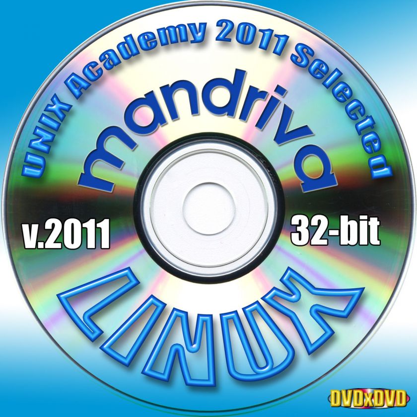 Mandriva 2011 Linux 32 bit Complete Installation DVD  