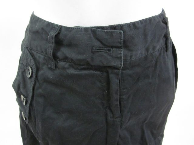 GENERRA SECOND SKIN CLOTHES Black Bermuda Shorts Sz 4  