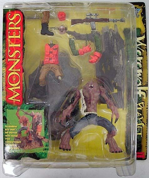 McFarlane WEREWOLF Playset 1997 MINT/SEALED Wolfman OOP  