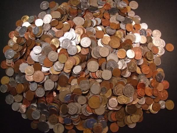 World Coins ~ 3 lbs ~ Good Mix ~  