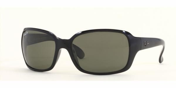 NEW RAY BAN RB 4068 601/58 BLACK POLARIZED G SUNGLASSES  