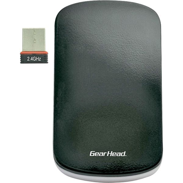 GEAR HEAD 2.4GHz WIRELESS TOUCH NANO MOUSE 750MAC  