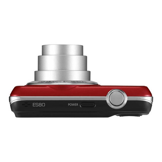 Samsung ES80 12.2MP Compact Digital Camera (Red)  