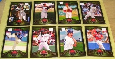 2009 Topps Legends of the Game Inserts 16 Diff Cards  