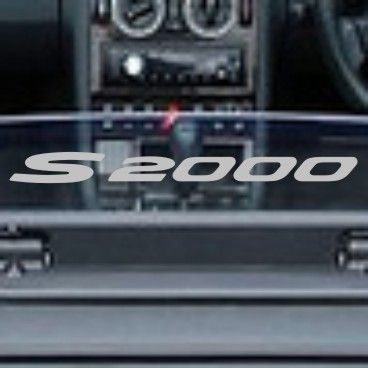 HONDA S2000 WIND DEFLECTOR DECAL S2K STICKER  