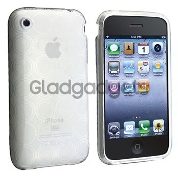 Clear Circle Case Cover+Privacy Filter for iPhone 3 G 3GS OS New 