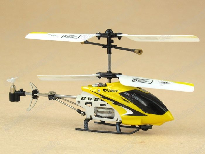 5CH IR Remote Control Metal RC Helicopter with GYRO S68 Features