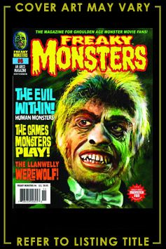 FREAKY MONSTERS MAGAZINE #6 FC Marketing  