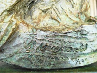 Richard MacDonald U.S. OPEN signed Bronze  