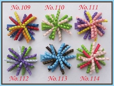 14 Girl 1.75 Corker hair bow use 1/8 ribbon 114 style  