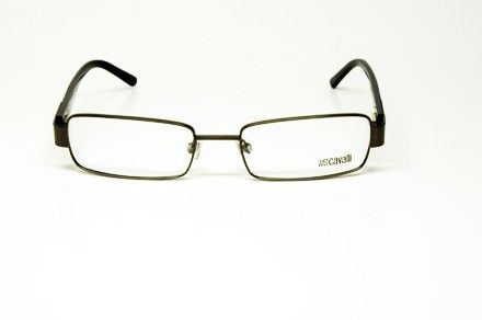 JUST CAVALLI JC 295 008 S.52 RX GLASSES SILVER WHITE METAL EYEGLASSES 