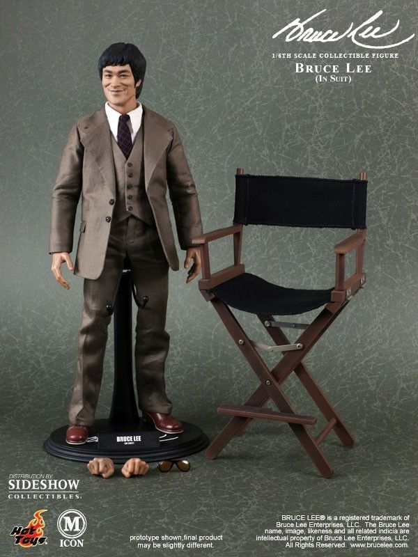 BRUCE LEE 70s SUIT VERSION HOT TOYS FIGURE IN STOCK  