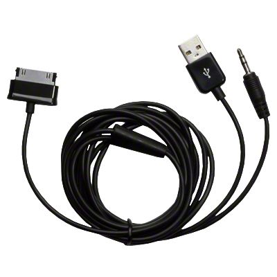 BLACK 2 IN 1 PACK DATA CABLE FOR SAMSUNG P1000  