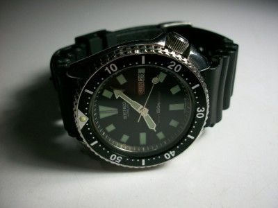 Vintage Seiko Divers 6309 7290 DAY/DATE Mens Watch  