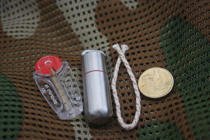 NAGATAC EVO Waterproof Survival Peanut Petrol Lighter stainless steel 