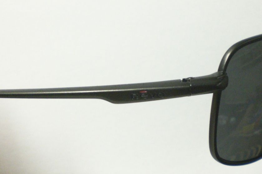 REVO UNDERCUT 8001 02 PEWTER POLARIZED SUNGLASES 8001  