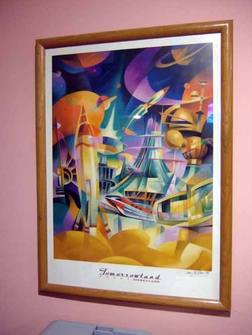 1998 Disneyland New Tomorrowland Poster by Larry Moore  