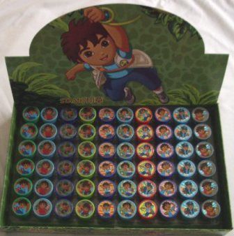 10 Nickelodeon Go Diego Go Party Self Inking Stamper )  